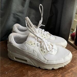 Nike Air Max 90 Women’s Shoes DH8010-100 White Casual Shoes Sneakers Size 7.5